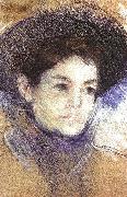 Mary Cassatt Portrait of a Woman  gg Sweden oil painting reproduction
